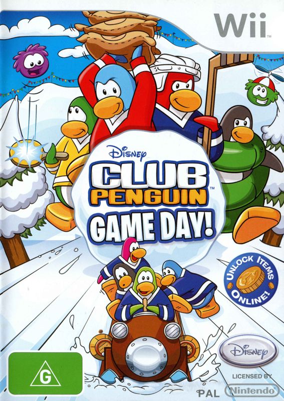 Club Penguin: Game Day Limited Edition box art for Wii